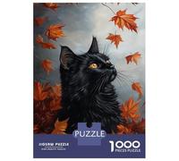 1000 Pieces Puzzles for Teenagers Autumn Whiskers -2 Jigsaws for Adults Brain Teaser Game But Fun And Humorous Deal As Gifts for The Whole Family 38x26cm/1000pcs