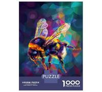 1000 Pieces Puzzles for Teenagers Buzzy Bee Puzzles for Adults Relaxing Games Staycation Kill Time Deal As Gifts for The Whole Family 70x50cm/1000pcs