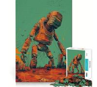 1000 Pieces Puzzles for Teenagers C Warp X Sharp Cut Art Cognitive Play Gift Calm Play Time Xmas Decor Gift (50x75cm)