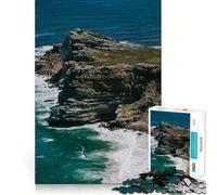 1000 Pieces Puzzles for Teenagers Cape of Good Hope Sharp Cut Art Cognitive Play Gift Calm Play Time Xmas Decor Gift (38x52cm)
