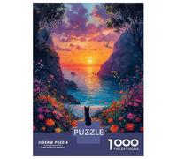 1000 Pieces Puzzles for Teenagers Cat Dreaming Landscape Jigsaws for Adults Brain Teaser Game But Fun And Humorous Deal As Gifts for The Whole Family 70x50cm/1000pcs