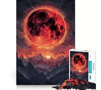 1000 Pieces Puzzles for Teenagers Celestial Orb Seamless Fit Art Mental Focus Game Rest Time Play Xmas Leisure Gift (38x52cm)