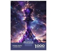 1000 Pieces Puzzles for Teenagers Chess King in Space Jigsaws for Adults Brain Teaser Game But Fun And Humorous Deal As Gifts for The Whole Family 70x50cm/1000pcs