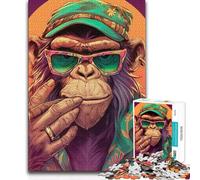 1000 Pieces Puzzles for Teenagers Chill Out Time Difficult Challenge DIY Toys Suitable for Ages 14 And Up (size 38x26cm)