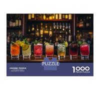 1000 Pieces Puzzles for Teenagers Cocktails for Every Taste Jigsaws for Adults Brain Teaser Game But Fun And Humorous Deal As Gifts for The Whole Family 52x38cm/1000pcs