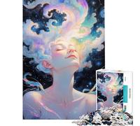 1000 Pieces Puzzles for Teenagers Cosmic Dream Fun Activities at Home Perfect Decoration Brain Teaser Game Suitable for Ages 14 And Up (50X75CM)