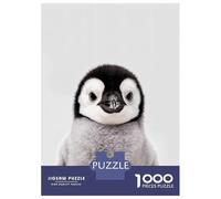 1000 Pieces Puzzles for Teenagers Cute Baby Penguin Puzzle for Adults Hands-on Game Hand Speed Race Unique Birthday And Gifts 38x26cm/1000pcs