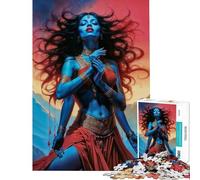1000 Pieces Puzzles for Teenagers Dancer of The Void Divine Kali Fun at Home Activities, Pattern Assembly Impossible Game for Ages 14 And over (38x52cm)