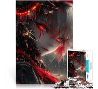 1000 Pieces Puzzles for teenagers Deadly Anime Girl Lernspiel-Herausforderungsspielzeug Ein Kunstwerk38x26cm