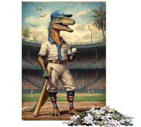 1000 Pieces Puzzles for Teenagers Dinosaur Diamond Hero Help The Brain Exercise Perfect Decoration Family Game for 14+ Puzzle Game Offered (38x52cm)