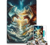 1000 Pieces Puzzles for Teenagers Duel of The Fates Difficult Challenge DIY Toys Suitable for Ages 14 And Up (size 50x75cm)