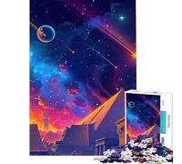 1000 Pieces Puzzles for Teenagers Egyptian Pyramids Help The Brain Exercise Learning Educational Toy Wall Decor Suitable for People Aged 14 And Above (38X26CM)