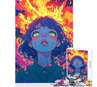 1000 Pieces Puzzles for Teenagers Embers of The Mind Educational Game Difficult Challenge DIY Toys Unique Birthday And Gifts (75X50CM)