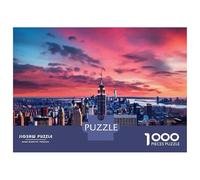 1000 Pieces Puzzles for Teenagers Empire State Building Sunset-1 Jigsaws for Adults Brain Teaser Game But Fun And Humorous Deal As Gifts for The Whole Family 52x38cm/1000pcs