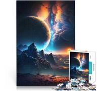 1000 Pieces Puzzles for teenagers Ethereal Twilight Peaks pädagogische Herausforderung Wichtelgeschenke75x50cm