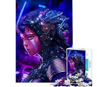 1000 Pieces Puzzles for Teenagers Female Android Portrait Help The Brain Exercise Learning Educational Toy Wall Decor Suitable for People Aged 14 And Above (38X26cm)