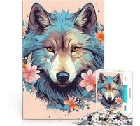 1000 Pieces Puzzles for teenagers Fenrir the Norse Wolf pädagogische Herausforderung Künstlersammlung, Bildende Kunst52x38cm