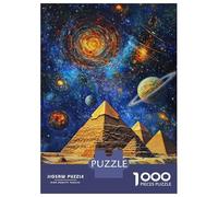 1000 Pieces Puzzles for Teenagers Galactic Pyramids Jigsaws for Adults Brain Teaser Game But Fun And Humorous Deal As Gifts for The Whole Family 52x38cm/1000pcs