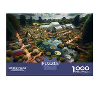 1000 Pieces Puzzles for Teenagers Garden of Eden A Botanical Oasis Jigsaws for Adults Brain Teaser Game But Fun And Humorous Deal As Gifts for The Whole Family 38x26cm/1000pcs