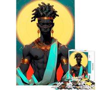 1000 Pieces Puzzles for Teenagers God of Tranquility Help The Brain Exercise Learning Educational Toy Wall Decor Suitable for People Aged 14 And Above (50X75CM)