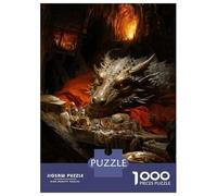 1000 Pieces Puzzles for Teenagers Gold Treasure Dragon Adult Puzzles Relaxing Games Precision Cutting Unique Birthday And Gifts 70x50cm/1000pcs