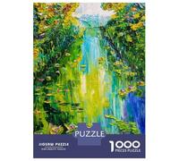 1000 Pieces Puzzles for Teenagers Green River Jigsaws for Adults Relaxing Games Hand Speed Race Stress Reduction Gifts 70x50cm/1000pcs