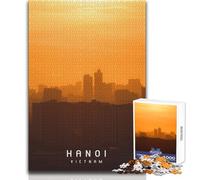 1000 Pieces Puzzles for Teenagers Hanoi Family Fun & Game Night Analysis And Logic Birthday Gift Size 50x75cm