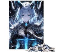 1000 Pieces Puzzles for Teenagers Infernal Demon Empress Help The Brain Exercise Perfect Decoration Family Game for 14+ Puzzle Game Offered (38x26cm)