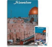 1000 Pieces Puzzles for Teenagers Jerusalem Family Fun & Game Night Analysis And Logic Birthday Gift Size 38x52cm