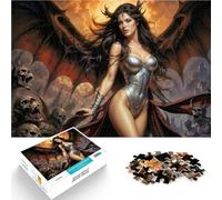 1000 Pieces Puzzles for teenagers Lilith Kingdom Stressabbau Schwierige Herausforderung Lustiges Geschenk52x38cm