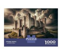 1000 Pieces Puzzles for Teenagers Medieval Castle Wall Jigsaws for Adults Brain Teaser Game But Fun And Humorous Deal As Gifts for The Whole Family 38x26cm/1000pcs