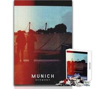 1000 Pieces Puzzles for Teenagers Munich Challenging Game Toys Home Art Decor Secret Santa Gifts Size 50x75cm