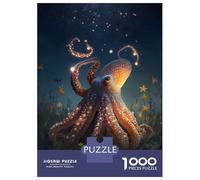 1000 Pieces Puzzles for Teenagers Octopus Imaginary Jigsaws for Adults Brain Teaser Game But Fun And Humorous Deal As Gifts for The Whole Family 52x38cm/1000pcs