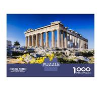 1000 Pieces Puzzles for Teenagers Parthenon Acropolis Athens Adult Jigsaw Puzzle Relaxing Games Home Decoration Deal As Gifts for The Whole Family 38x26cm/1000pcs