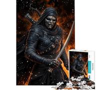 1000 Pieces Puzzles for Teenagers Persian Immortal Warrior Fun at Home Activities, Pattern Assembly Impossible Game for Ages 14 And over (50x75cm)