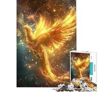 1000 Pieces Puzzles for Teenagers Phoenix Legendary Creature Help The Brain Exercise Learning Educational Toy Wall Decor Suitable for People Aged 14 And Above (50X75cm)