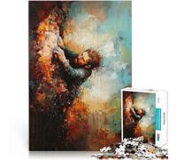 1000 Pieces Puzzles for teenagers Rock Climber Art - Abstract Adventure Sports Stressabbau Perfekte Dekoration38x26cm