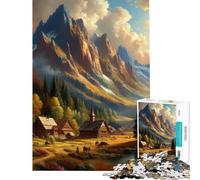 1000 Pieces Puzzles for Teenagers Romanticism Paint V Fun at Home Activities, Pattern Assembly Impossible Game for Ages 14 And over (50x75cm)