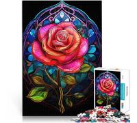 1000 Pieces Puzzles for teenagers Rose A Symphony in Color Handgeschwindigkeitswettbewerb Perfekte Dekoration38x26cm