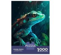1000 Pieces Puzzles for Teenagers Salamander Pretty Adult Puzzles Relaxing Games Precision Cutting Unique Birthday And Gifts 38x26cm/1000pcs