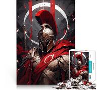 1000 Pieces Puzzles for teenagers Soldier warrior spartan Herausforderndes Spiel Die Liebe zwischen Paaren stärken75x50cm