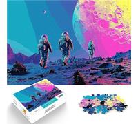 1000 Pieces Puzzles for teenagers Space Explorer Anspruchsvolles Spiel und Familienspaß Geschenk zum Geburtstag75x50cm