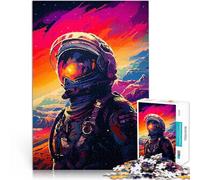 1000 Pieces Puzzles for teenagers Spaceman Colors Pixel Art Spiele Spielzeug Geschenk Geburtstagsgeschenk, Geschenke38x26cm