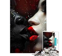 1000 Pieces Puzzles for Teenagers Temptation Toy Intellectual Game Educational Games Stress Reliever Birthday Gifts (Size 50x75cm)