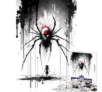 1000 Pieces Puzzles for Teenagers Terrifying Arachnid Puzzle For Teenagers Difficult Hard Help The Brain Exercise Christmas Birthday Gifts (38x26cm)