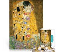 1000 Pieces Puzzles for teenagers The Kiss Pädagogisches Spielzeug zum Stressabbau Die Liebe zwischen Paaren stärken75x50cm
