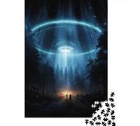 1000 Pieces Puzzles for Teenagers UFO Abduction Scene-2 Jigsaw for Adults DIY Toys Home Decoration Deal As Gifts for The Whole Family 70x50cm/1000pcs