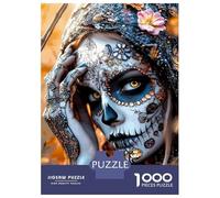 1000 Pieces Puzzles for Teenagers Unity in Chaos Contemporary Expressionist Artwork Adult Puzzles Relaxing Games Precision Cutting Unique Birthday And Gifts 52x38cm/1000pcs