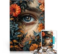 1000 Pieces Puzzles for teenagers Vintage View into Nature Herausfordernd Schwierig Tolle Geschenke und Spielzeuge75x50cm