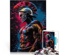 1000 Pieces Puzzles for teenagers Warrior Spartan Soldier Familienspiel für und Die Liebe zwischen Paaren stärken75x50cm